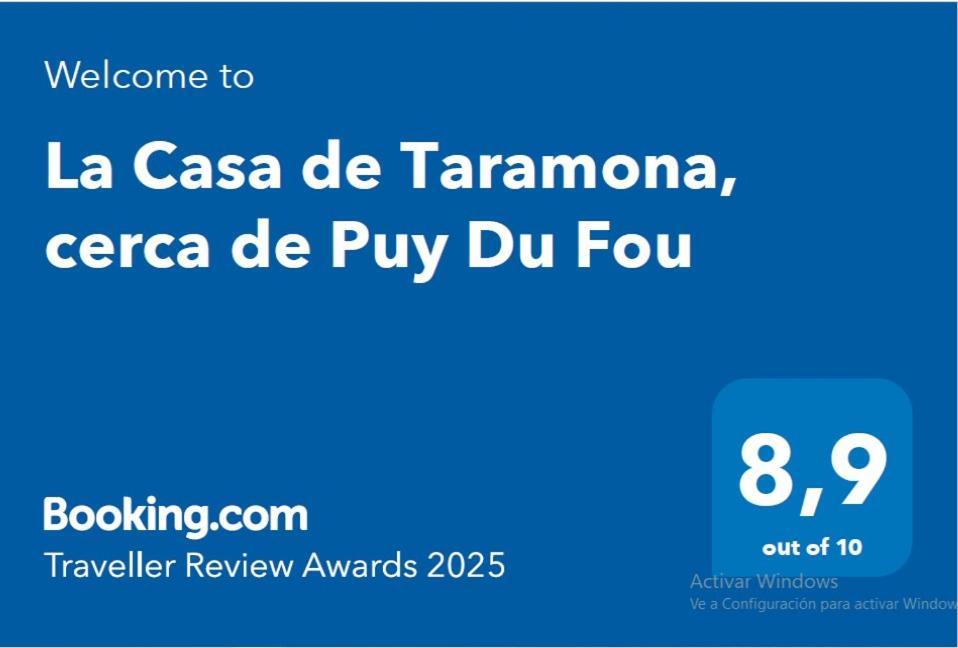 הוילה Barcience La Casa De Taramona, Cerca De Puy Du Fou מראה חיצוני תמונה